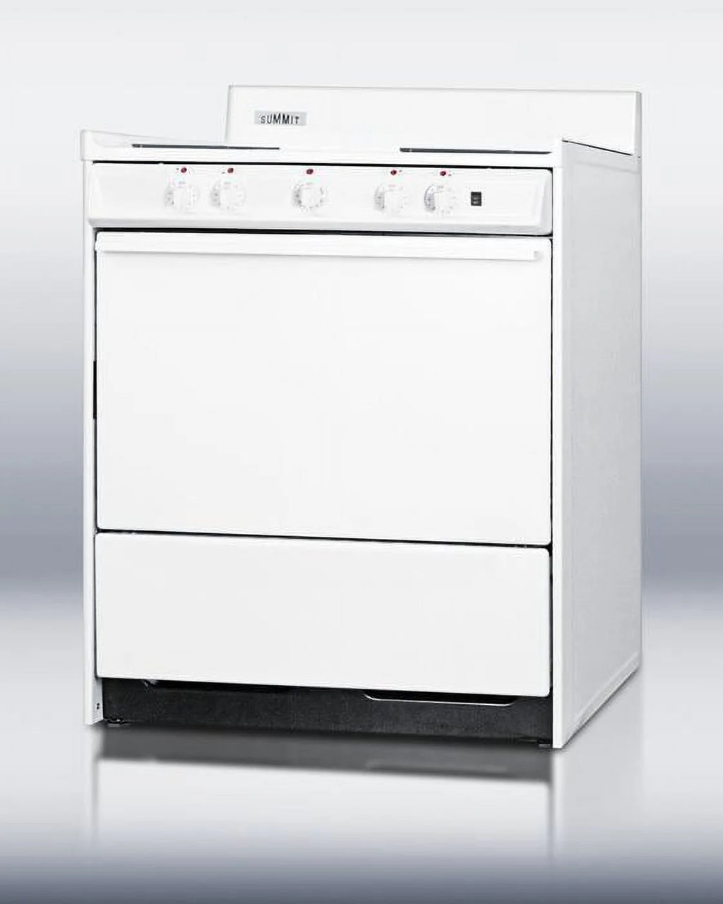 Summit WEM2171Q 30" Freestanding Electric Range in White F252358