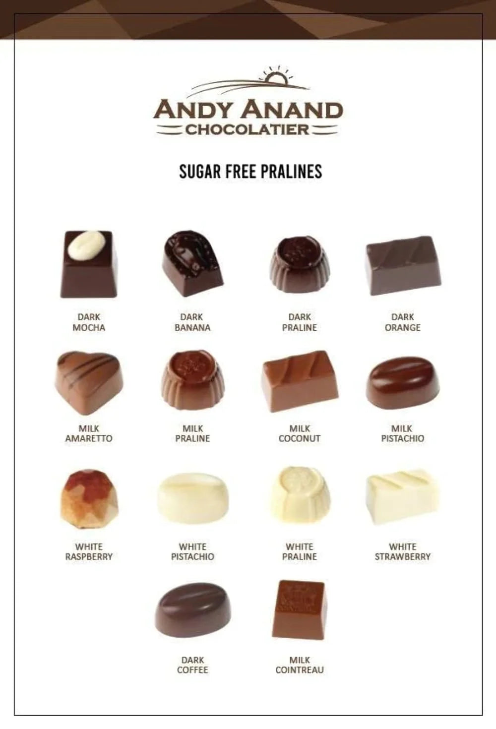 Belgian Chocolate Sugar Truffles 16 Pieces Gift Boxed A5387