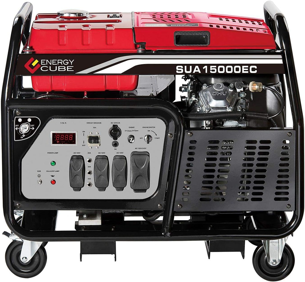 A-iPower SUA6000ED 6000 Watt Portable Generator Gas & Propane Powered Electric Start W3096