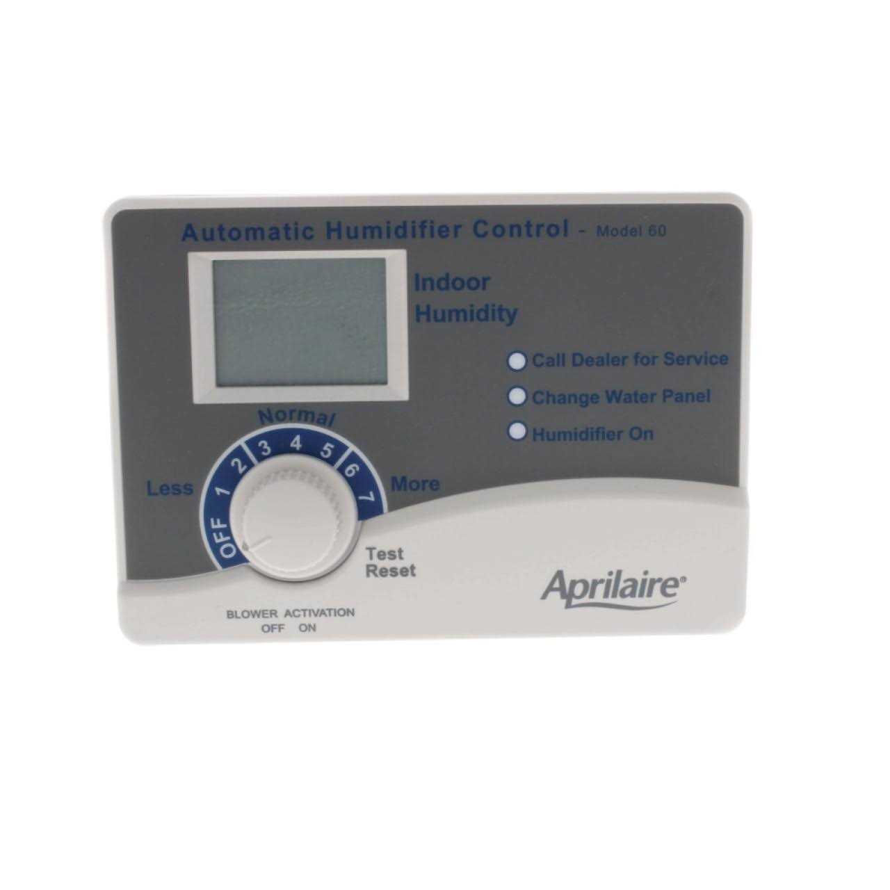 AprilAire 60 Automatic Digital Whole-House Humidifier Control Humidistat with Outdoor Temperature Sensor B393