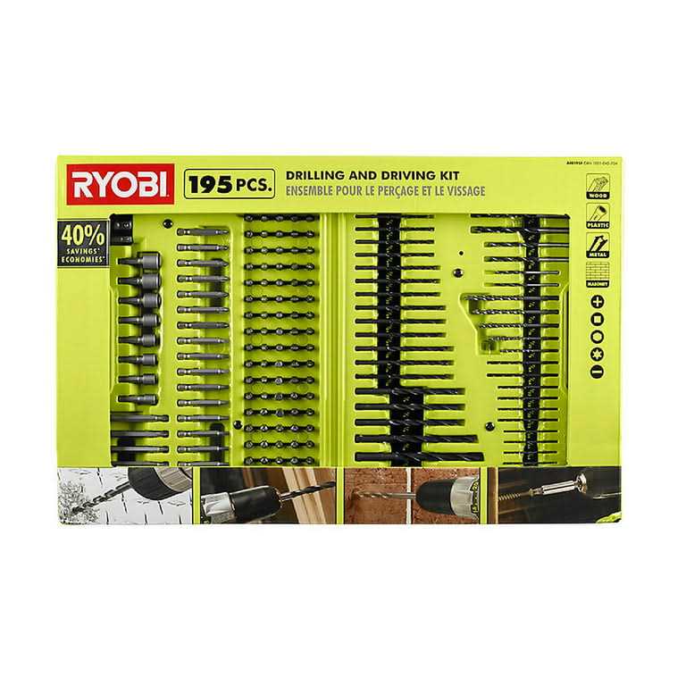 Ryobi Drill and Driver Bit Set I542267