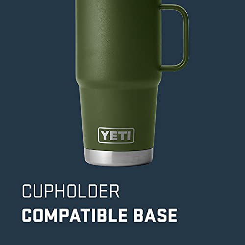 YETI Rambler 20 oz Stainless Steel Travel Mug with Stronghold Lid L9345