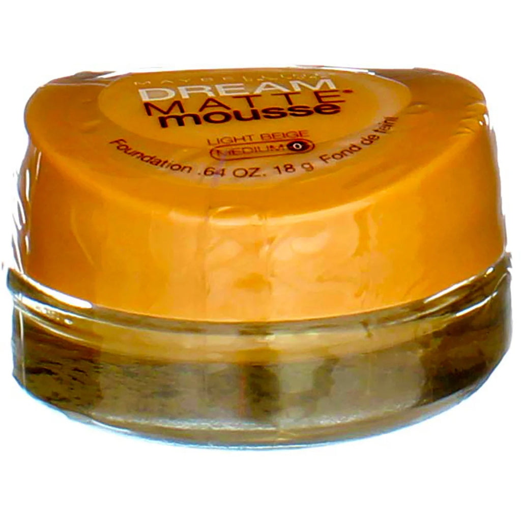 Maybelline Dream Matte Mousse Foundation, Light Beige, 0.64 oz (Pack of 2) P326644