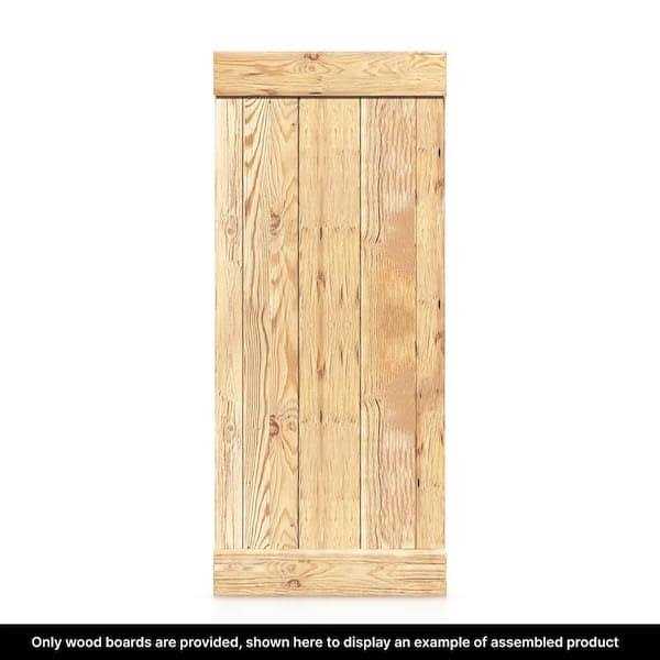 Calhome Wire Brushed Knotty Pine Tongue and Groove Siding Board U794
