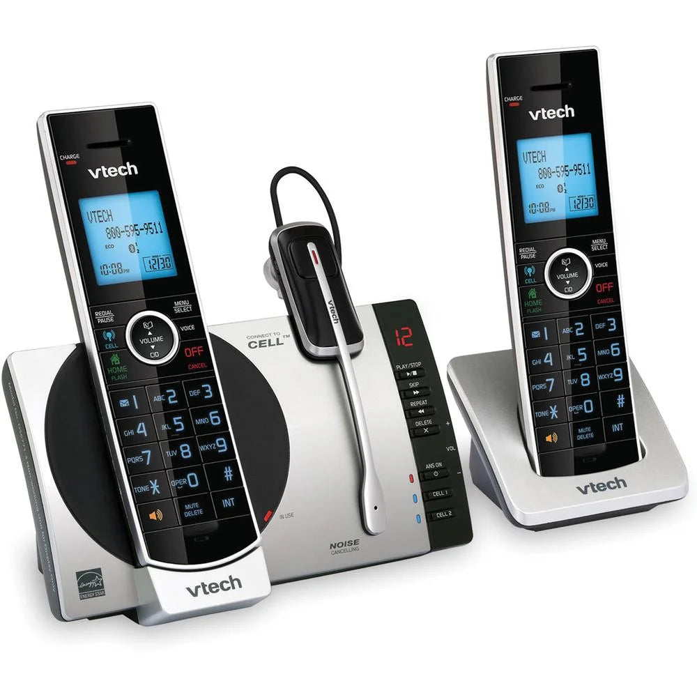 VTech DS6771-3 2 Handset Connect to Cell with Answering System W332842