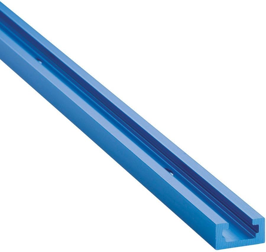 Rockler Universal Aluminum T Track Kit 17-Piece, 4' Length Woodworking Kit H7595