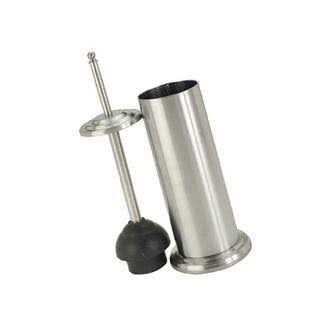 Bath Bliss Toilet Plunger in Stainless Steel P8669