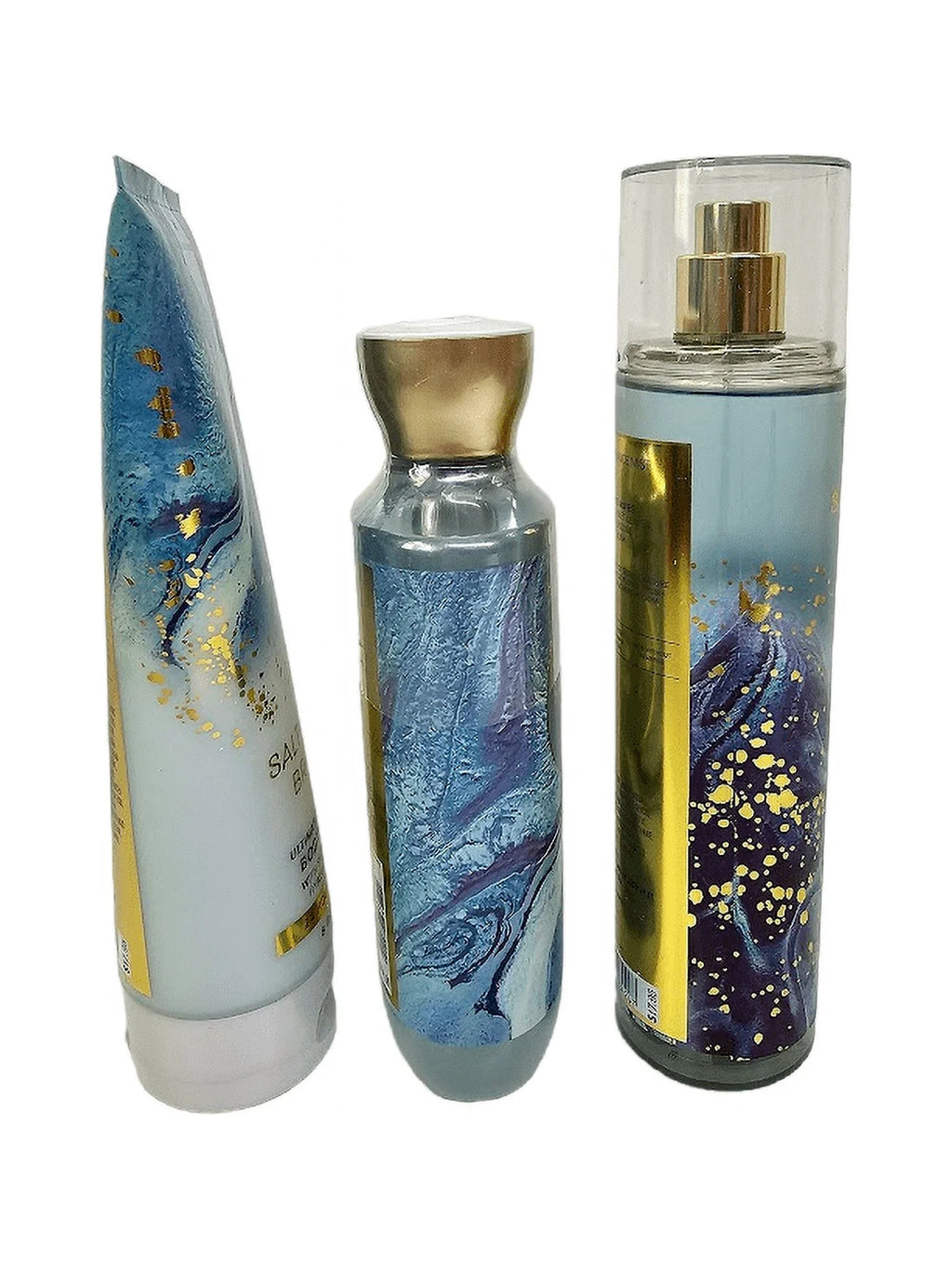 Bath and Body Works Saltwater Breeze 3-Piece Shower Gel, Body Spray & Lotion Set O76391