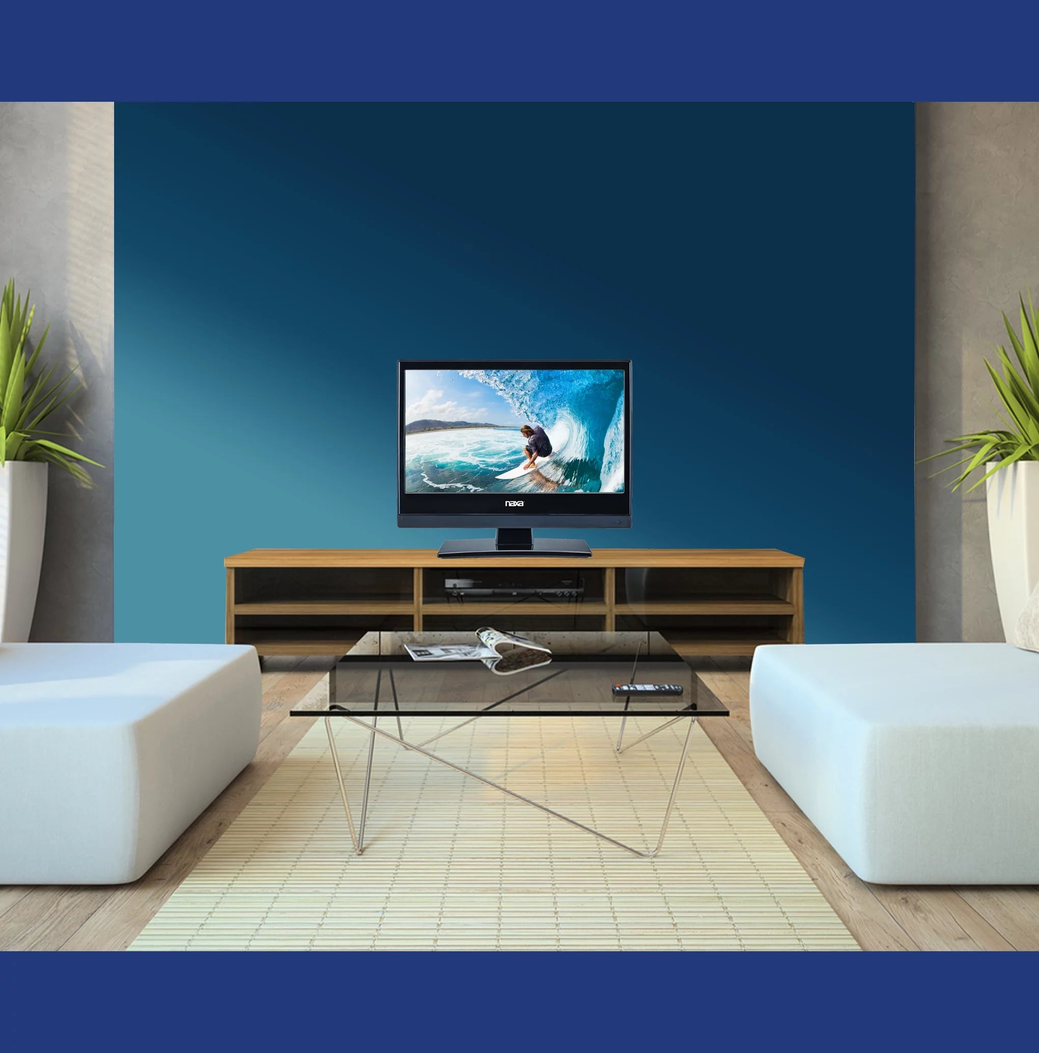 Naxa Electronics NTD-1356 13.3" LED TV with DVD Player S772