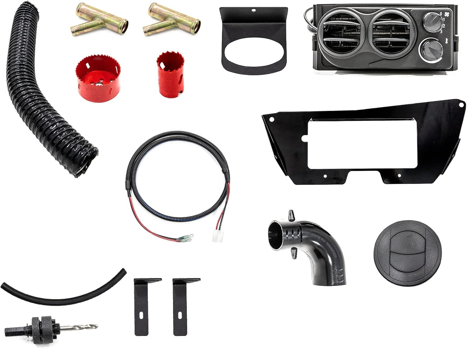 SuperATV Cab Heater for 2020+ Polaris Ranger 1000/1000 Crew D251