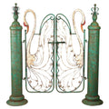 Design Toscano Swan Serenade Entryway Metal Garden Gate - Shop Hardware Tools Online Store