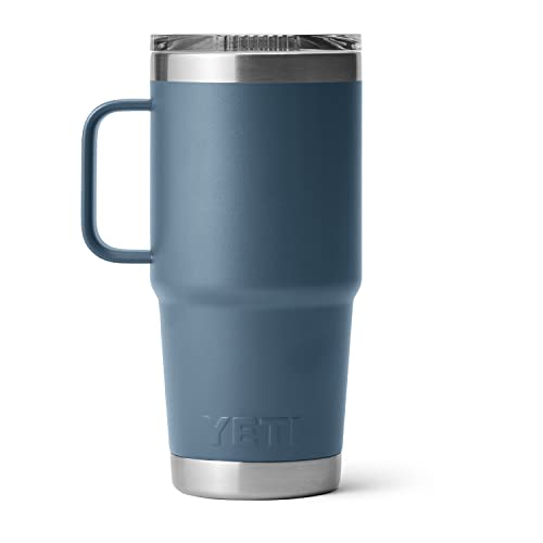 YETI Rambler 20 oz Stainless Steel Travel Mug with Stronghold Lid L9345