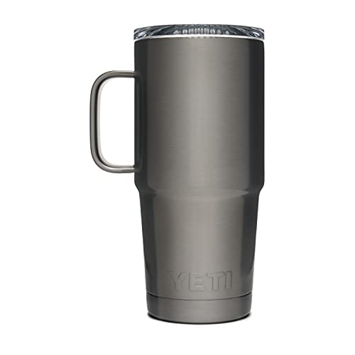 YETI Rambler 20 oz Stainless Steel Travel Mug with Stronghold Lid L9345