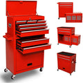 8-Drawer High Capacity Rolling Tool Chest, Removable Cabinet Storage Tool Box with Wheels and Drawers - Shop Hardware Tools Online Store
