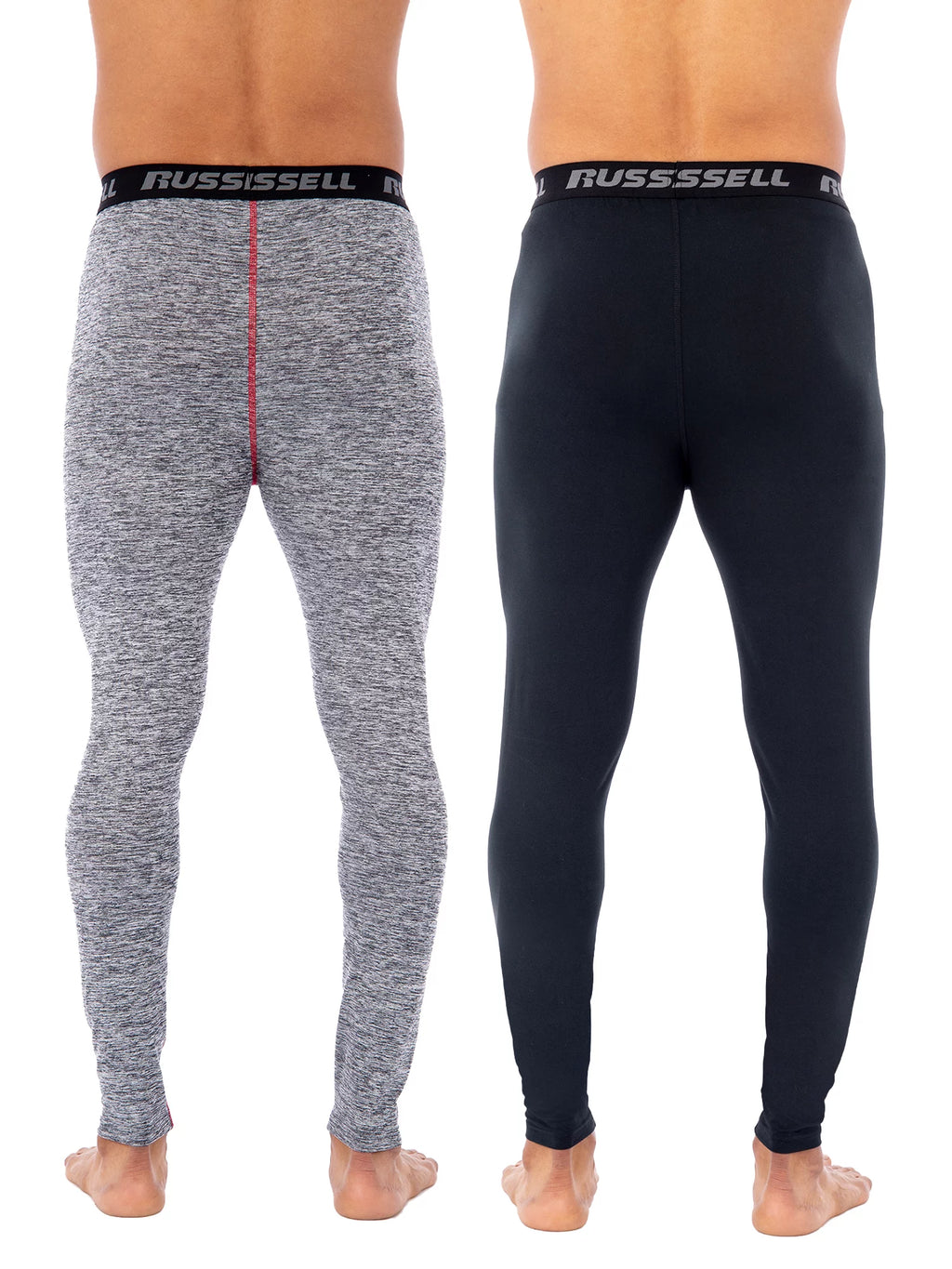 Russell 2-Pack Adult Mens & Big Mens Active Performance Base Layer Thermal Pant R548
