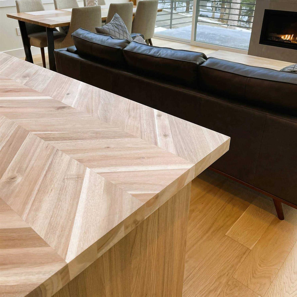 allen + roth 72-in Acacia Butcher Block Countertop F9048