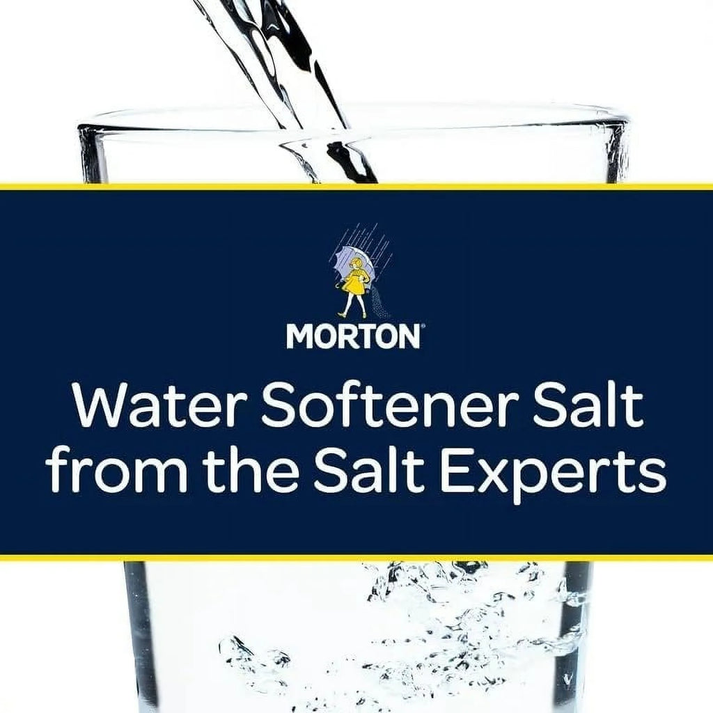 Morton Clean and Protect Plus Rust Defense Water Softener Salt Pellets 40 lb V34189