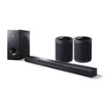 Yamaha MusicCast Bar 400 Sound Bar with Wireless Subwoofer and WX-021BL MusicCast 20 Wireless Speakers - Pair (Black) 76818499
