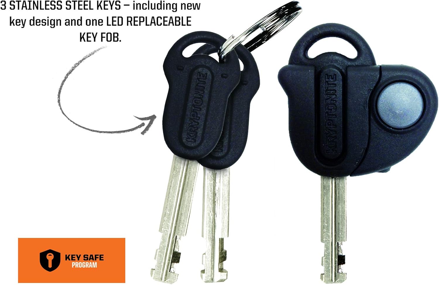 Kryptonite New York FAHGETTABOUDIT 1415 Chain & Disc Lock F480
