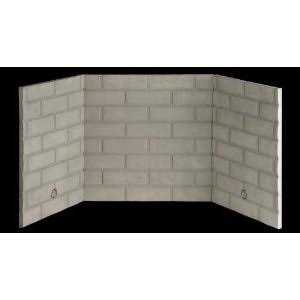 Superior 42 White Stacked Ceramic Fiber Brick Liner BLB42SF S124