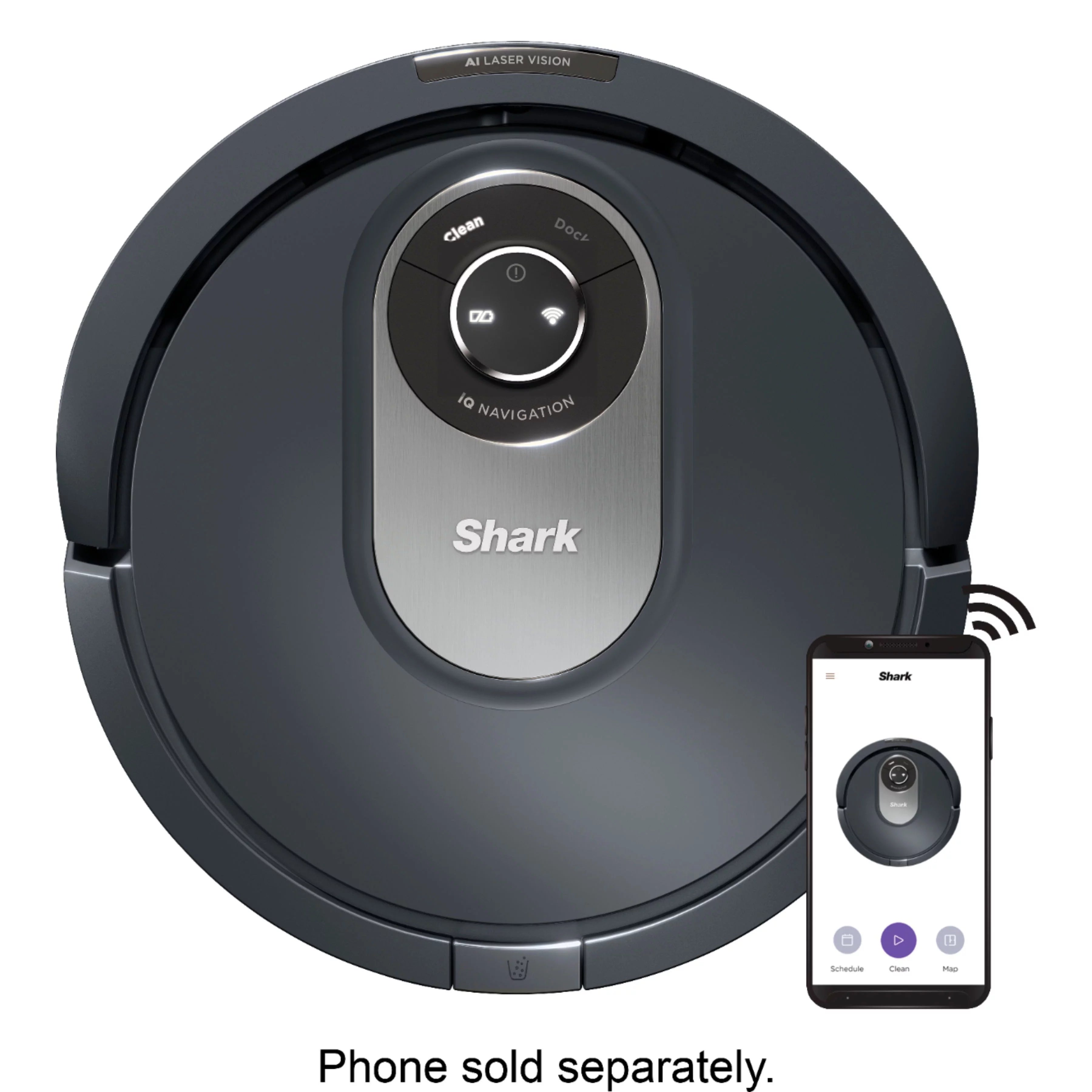 Shark RV2001 AI Robot Vacuum with Self-Cleaning Brushroll Q5836