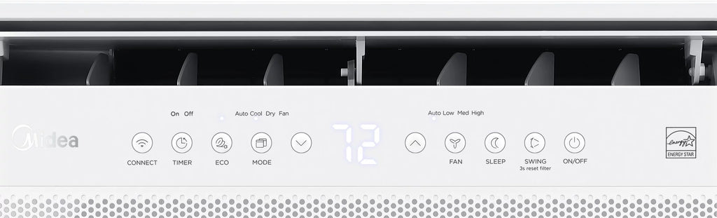 Midea 10,000 BTU Smart Inverter U-Shaped Window Air Conditioner, Refurbished M530