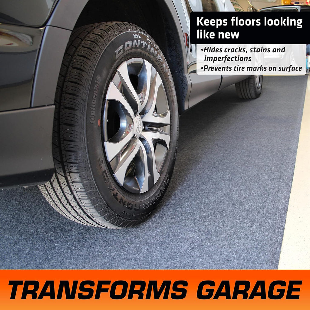 Armor All Original XL Garage Floor Mat 22' x 8'10" Charcoal J35003