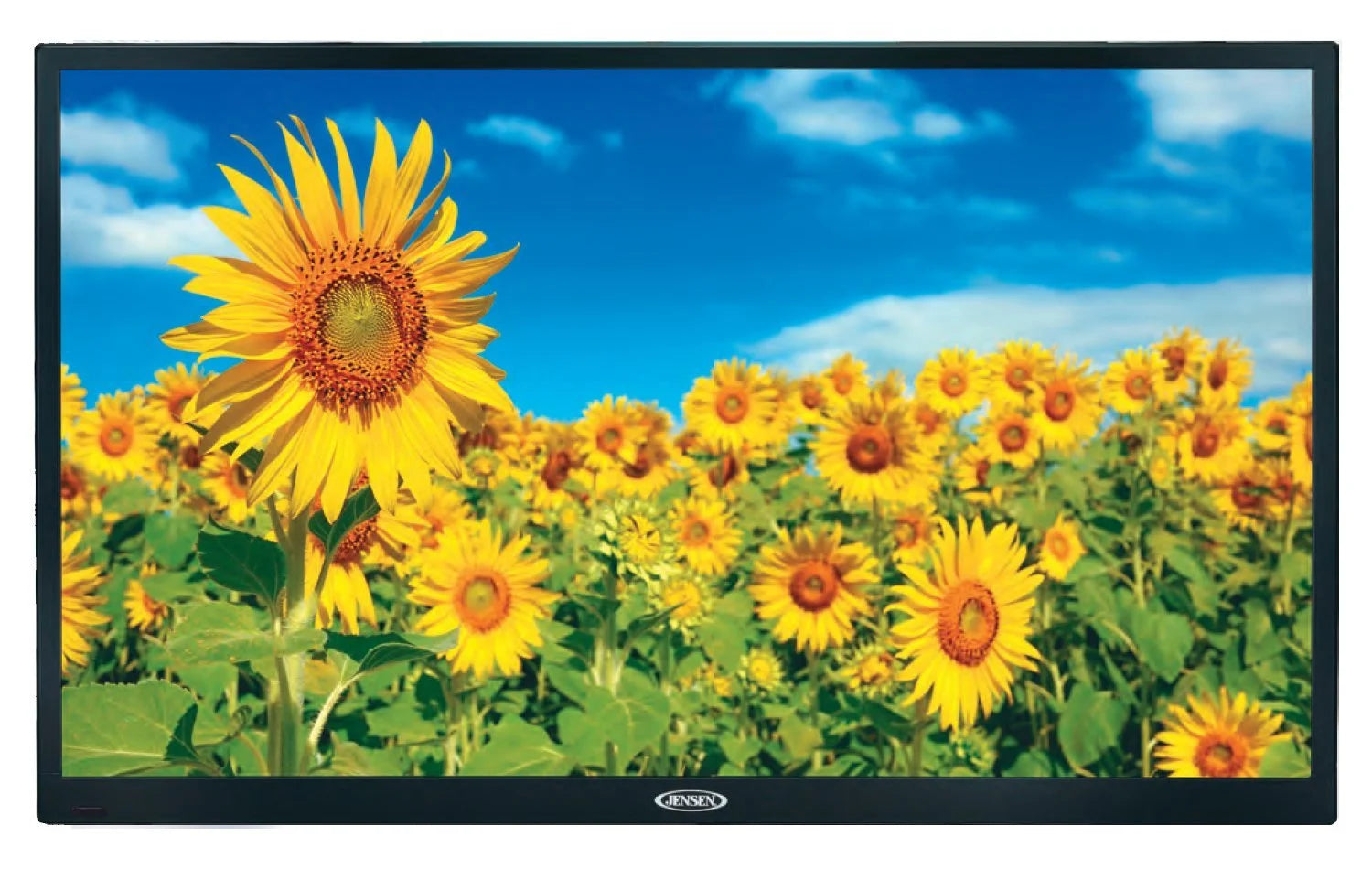 Jensen JE4015 40" LED AC Wallmount Television with Integrated HDTV (ATSC) Tuner and Remote Control, HDTV Ready (1080p, 720p, & 480p), White LED Illumination, High Performance Wide 16:9 LCD panel, 110V
