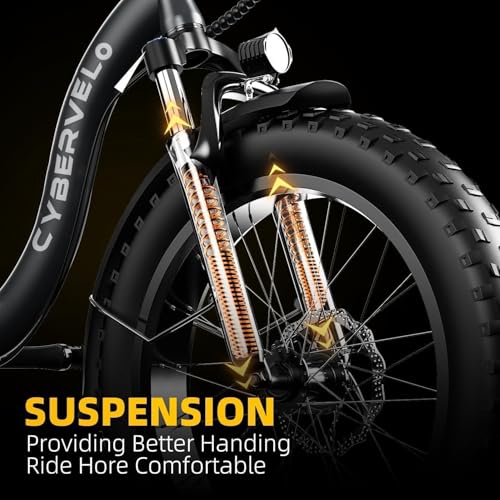 1000W Folding Electric Bike 48V 20.8AH Removable Battery 20" Fat Tire for Adults A175