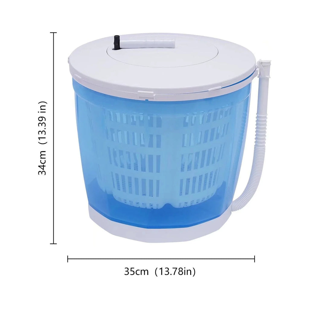 OUKANING Portable Mini Travel Clothes Dryer Hand-operated Spin Dryer B82918