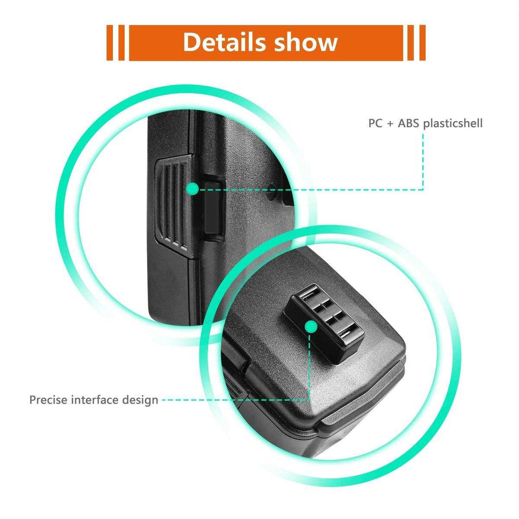 CB120 4000mAh 12V Replacement Battery for Ryobi CB120L CB121L Li-ion Power Tool P540