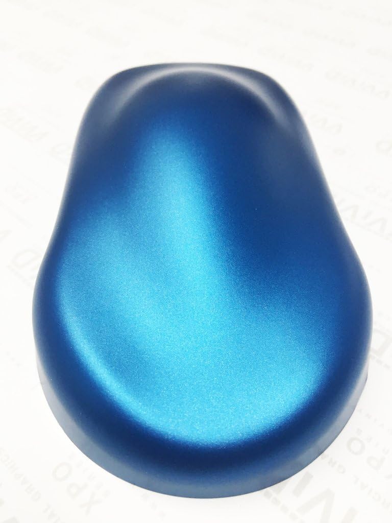 VViViD+ Matte Metallic Blue Ghost Vinyl Wrap Roll 50ft x 5ft I3692
