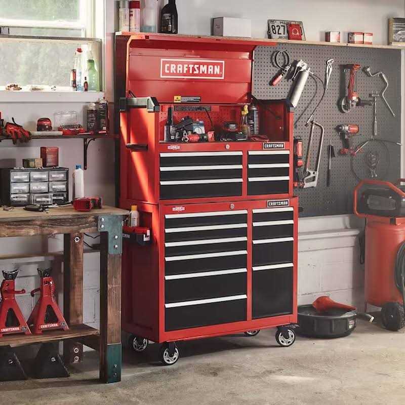 Craftsman 41 inch 10-Drawer Rolling Tool Cabinet L6408