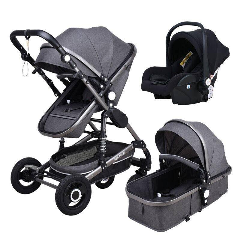 High Landscape Baby Stroller 3 in 1 Multifunctional Car P141351