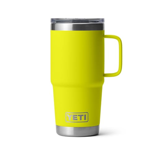 YETI Rambler 20 oz Stainless Steel Travel Mug with Stronghold Lid L9345