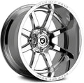 Gear Off Road 762C Pivot 18x9 5x5.5" +18mm Chrome Wheel Rim 18" Inch