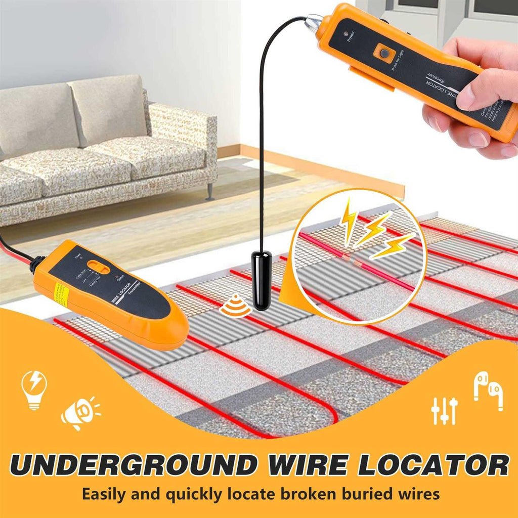 Underground Wire Cable Locator for Dog Fence Broken Wire Detector F8852