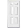 Therma-Tru Benchmark Doors 36-in x 80-in Steel Left-Hand Inswing Ready To Paint Prehung Single Front Door with Brickmould Insulating Core 10087794 - Shop Hardware Tools Online Store