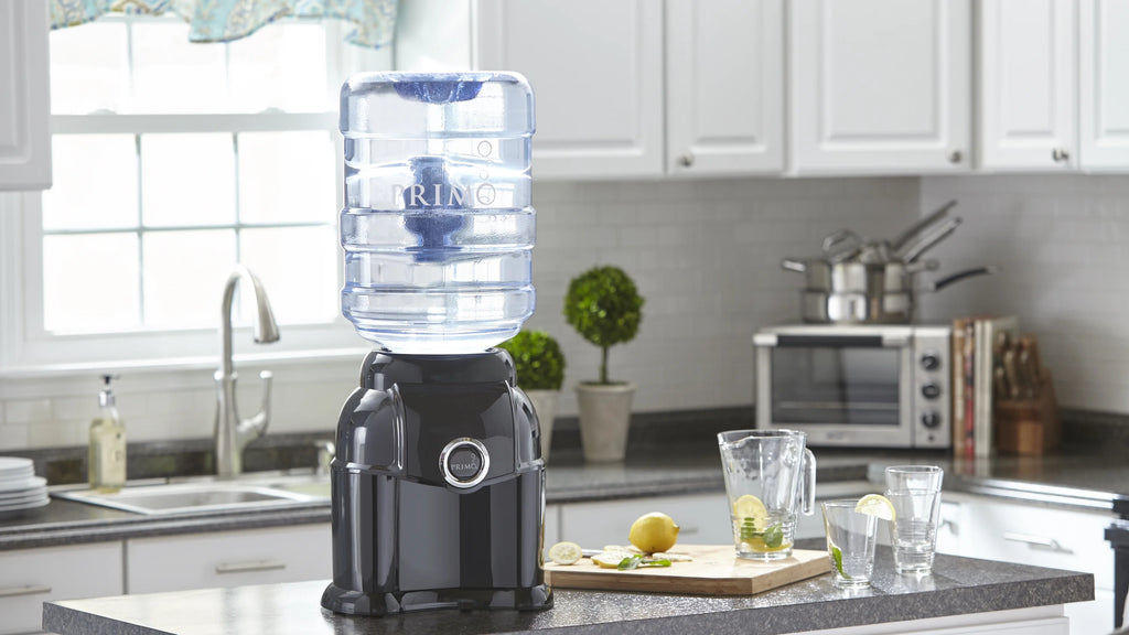 Primo Countertop Water Dispenser Top Loading, Black G375243
