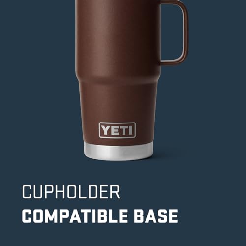 YETI Rambler 20 oz Stainless Steel Travel Mug with Stronghold Lid L9345