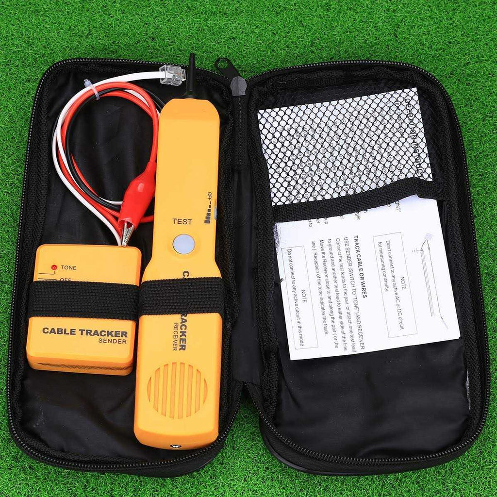 Cable Finder Tone Generator Probe Tracer RJ11 Wire Tracker Network Tester Kit Q5863