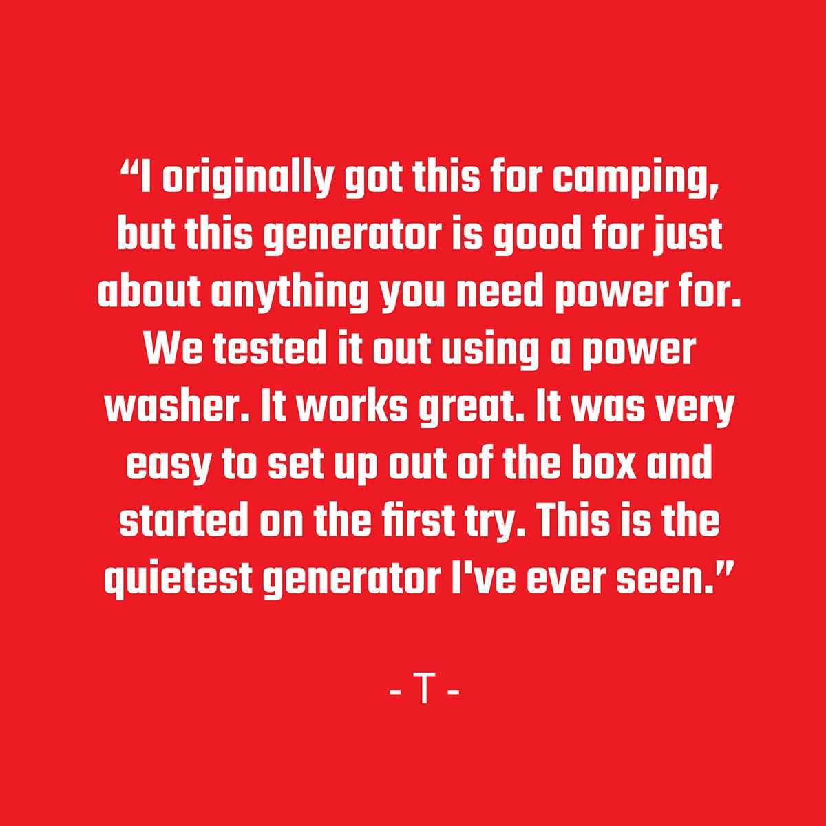 Craftsman C0010250 2500-Watt Gasoline Portable Inverter Generator L8998