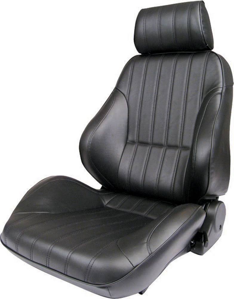 Procar by Scat Rally Series 1000 Black Vinyl Right Recliner Seat T40072