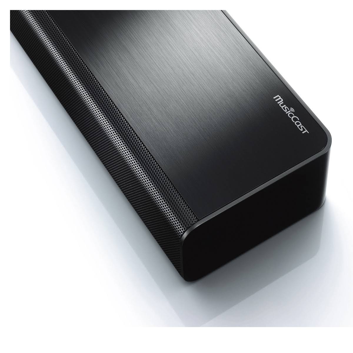 Yamaha MusicCast Bar 400 Sound Bar with Wireless Subwoofer and MusicCast 20 Speakers (Black) A6477