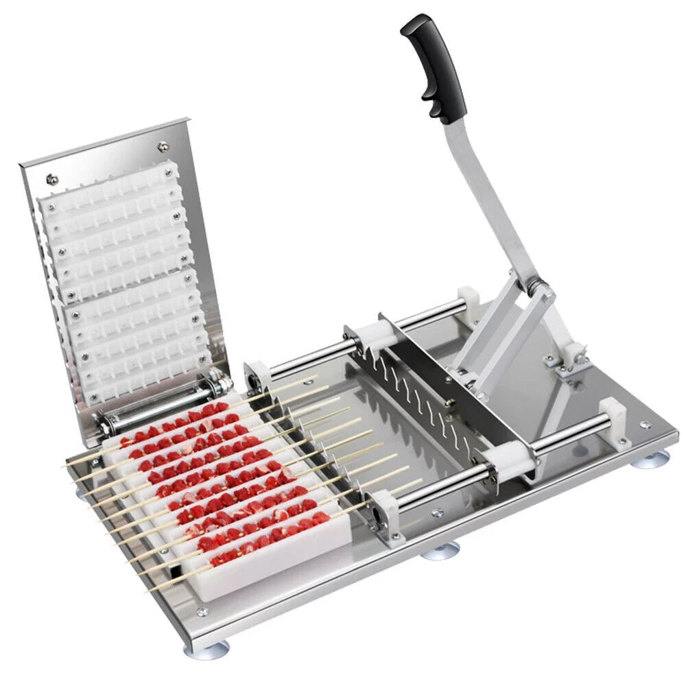 Fetcoi Manual Meat Skewer Machine BBQ Preparing Tool D669246
