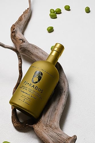 P.J. KABOS USDA Organic Greek Extra Virgin Olive Oil, High Phenolic, 16.9oz P655