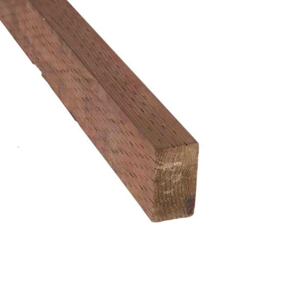 Severe Weather 2-in x 4-in x Standard Hem Fir Ground Contact Pressure Treated Lumber W3534