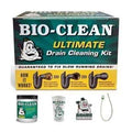 Bio-Clean Ultimate Drain Cleaning Kit Cleans Drains Septic Tanks Grease Traps All Natural and 100% Guaranteed No Caustic Chemicals! Removes fats - Shop Hardware Tools Online Store