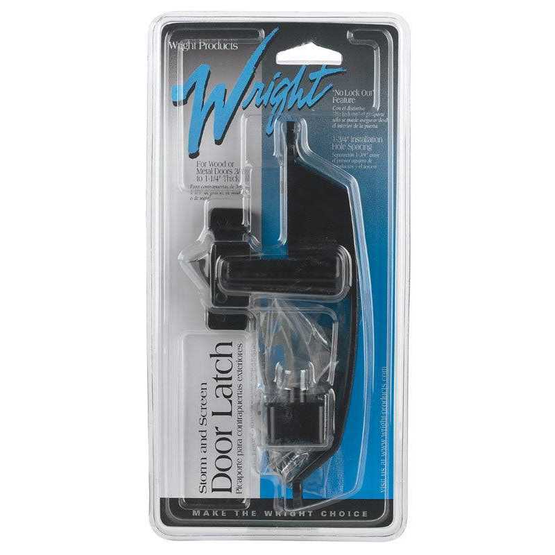 Wright Products Screen & Storm Door Latch Push-Button U457398