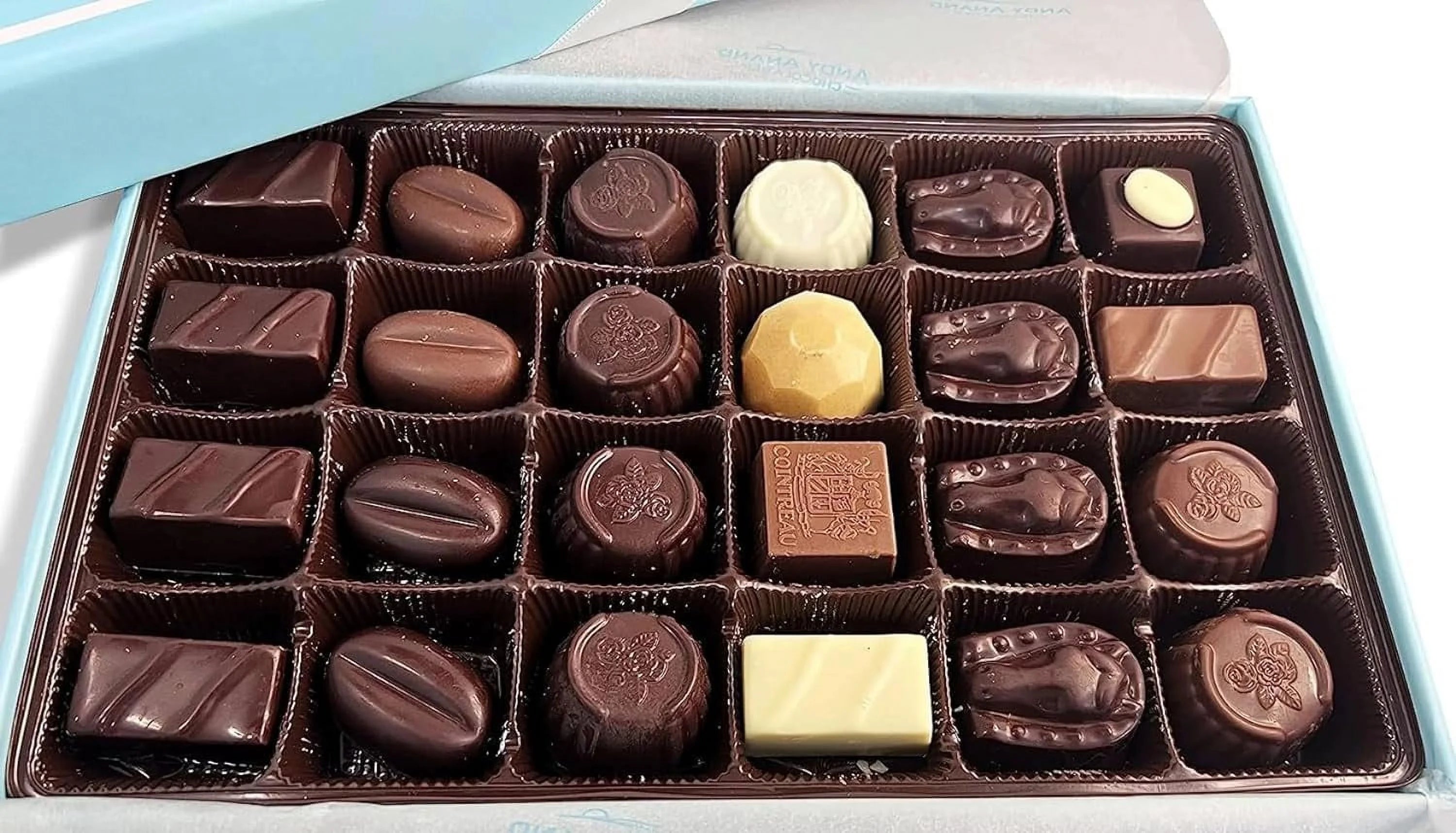 Chocolate Belgian Sugar Truffles 16 Pieces Gift Boxed, Truffles Are Delicious, Succulent & Divine Christmas Valentines Day Birthday Anniversary (16 Piece)